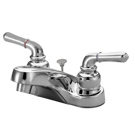 Kingston Brass 4" Centerset Bathroom Faucet, Polished Chrome KB251B